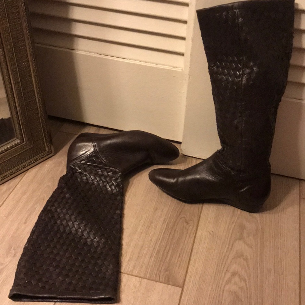 Brown Leather Boots
